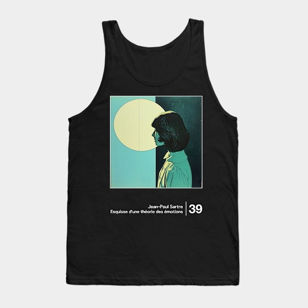 Esquisse d'une théorie des émotions - Minimal Style Graphic Artwork Tank Top by saudade